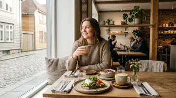 Stemningsbilde: Beste kafeer og brunsj i Bergen