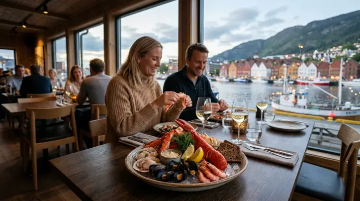 Stimmungsbild: Die besten Fischrestaurants in Bergen
