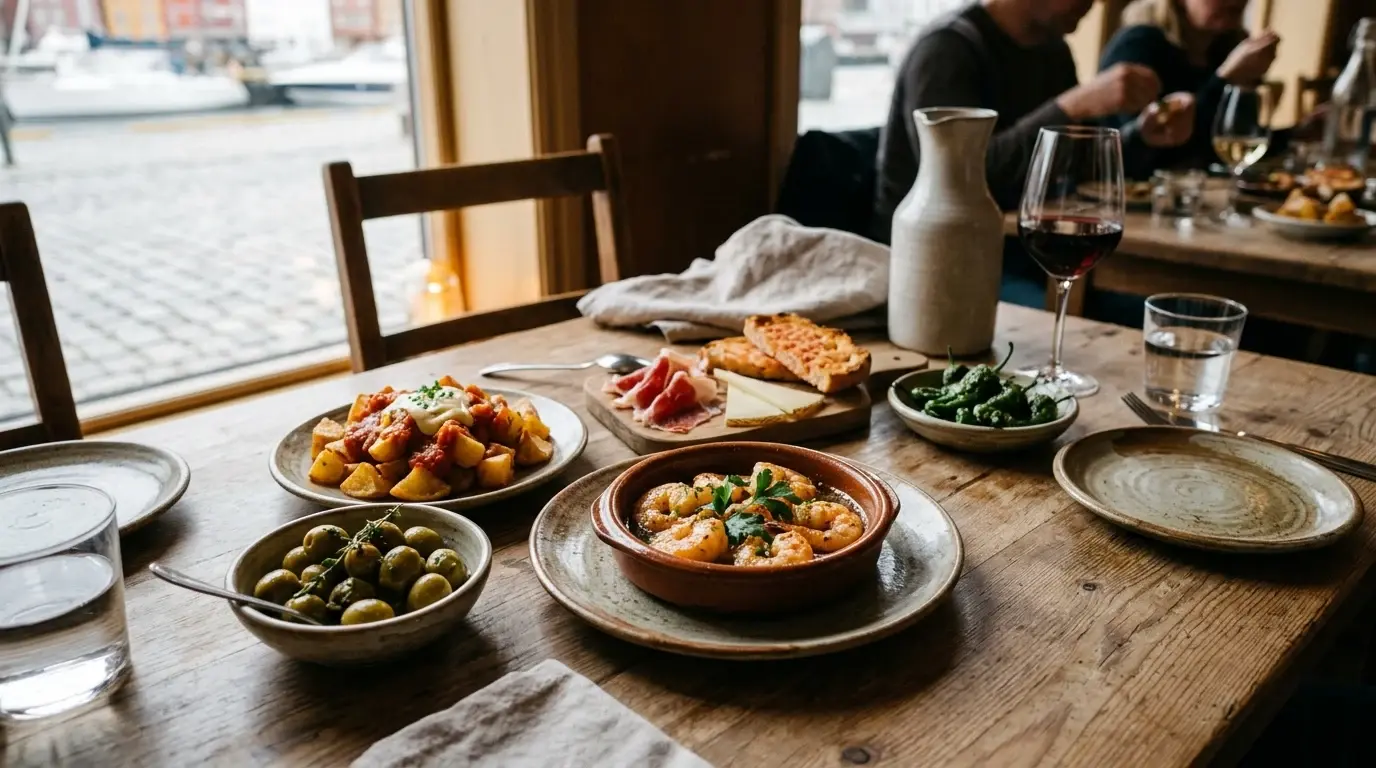 Stemningsbilde: Beste tapas i Bergen